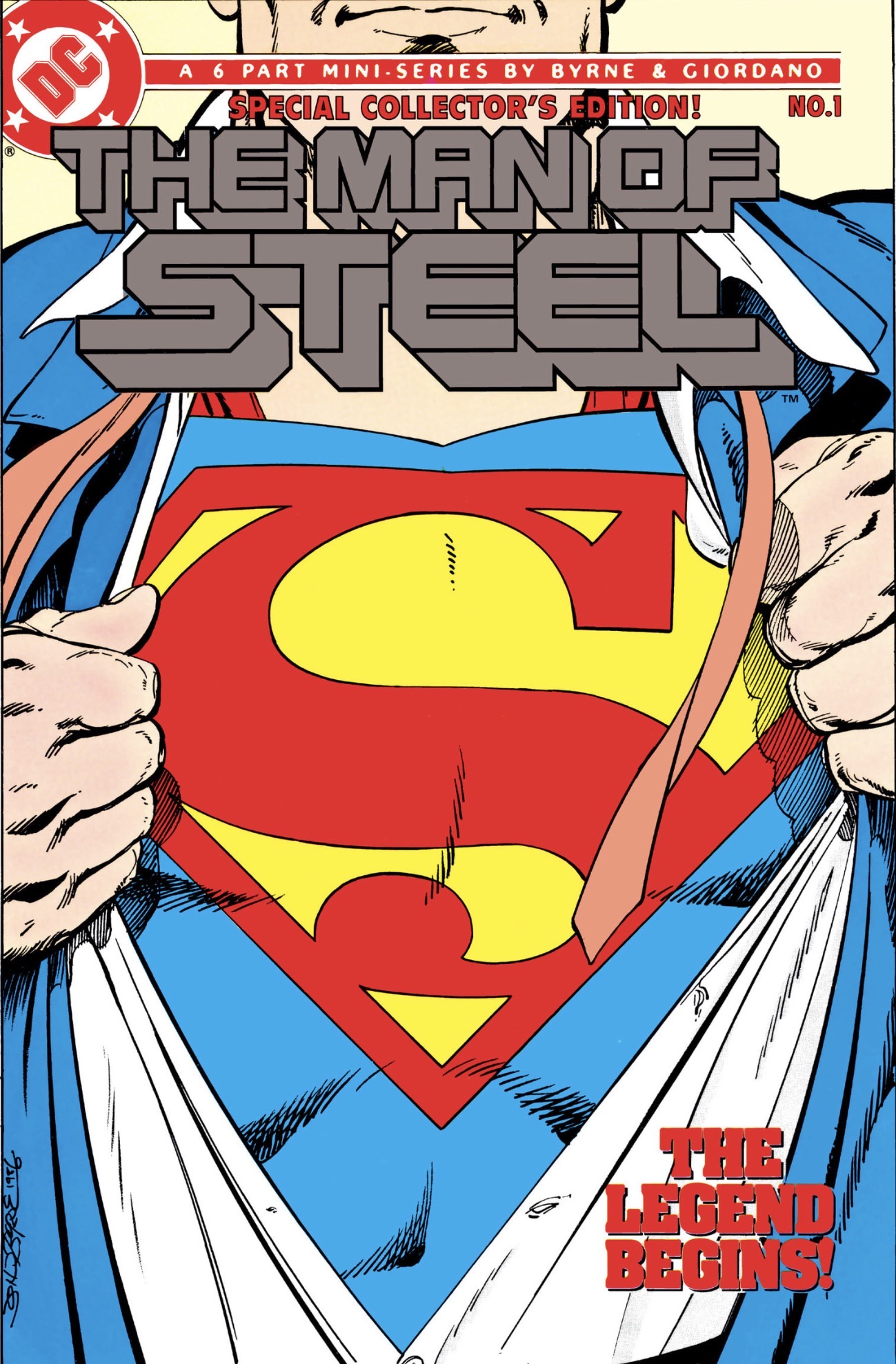 The Man of Steel #1 – On this date 40 years ago